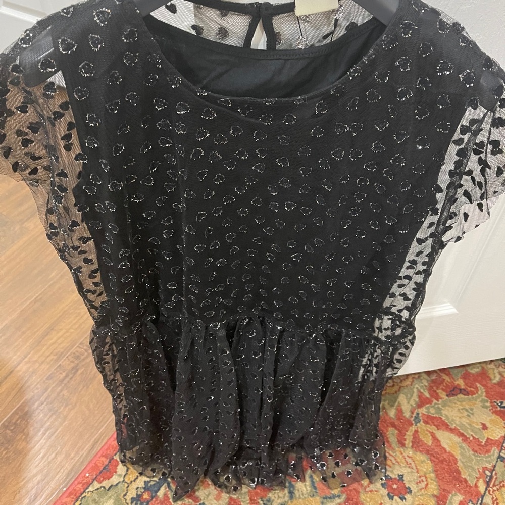- NWT Zara sequin girls dress
